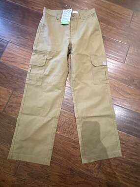 Insect Shield‎ Kids Khaki Cargo Pants Size 10 Ripstop Utility Outdoor
